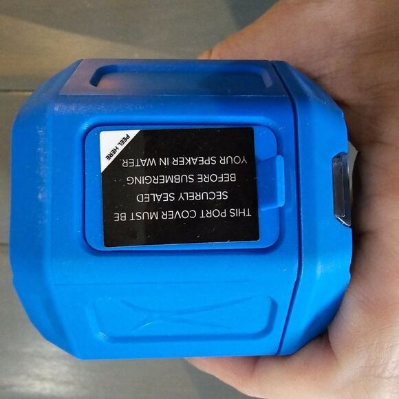 Altec Lansing Hydrajolt Royal Blue Everything Proof Portable Bluetooth Speaker - Picture 7 of 8